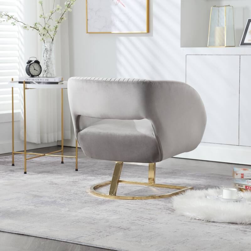 Upholstered Tufted Living Room Chair