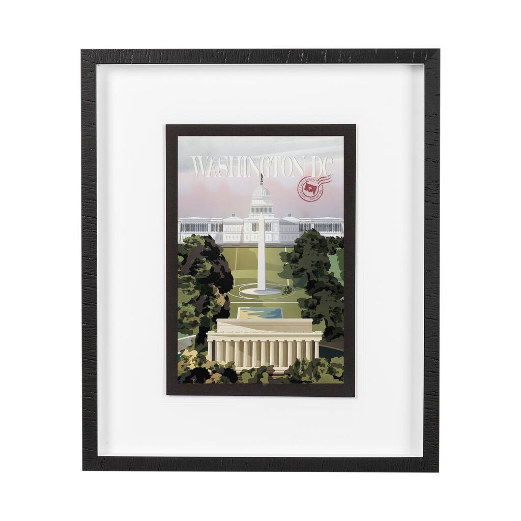 Washington DC Go (M) Framed Art Print