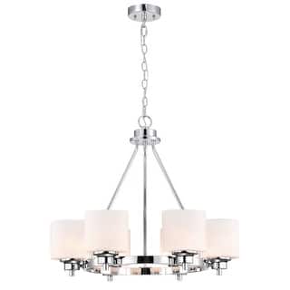 Transitional 6-light Chandleier