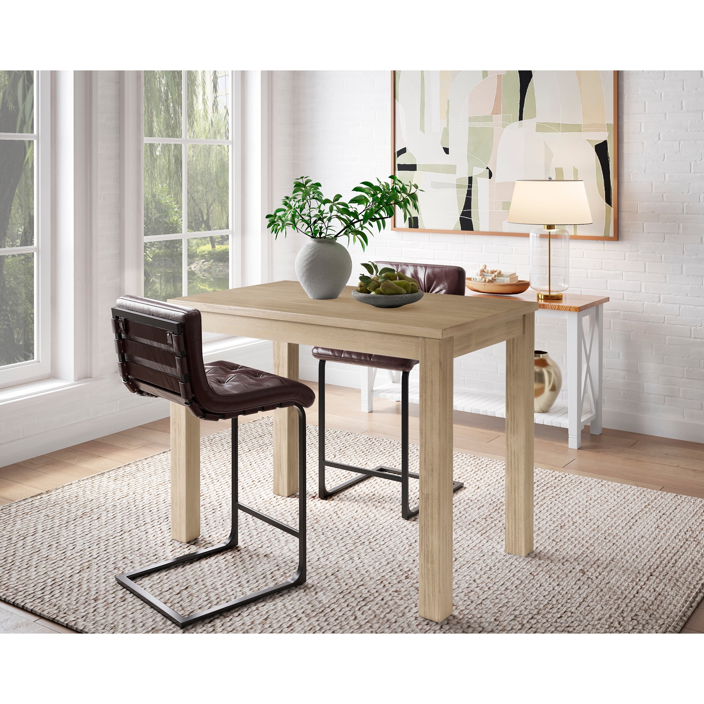36 inch sales tall small table