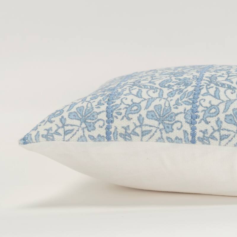 Rizzy Home Transitional Down Filled Decorative Pillow 14"x26"