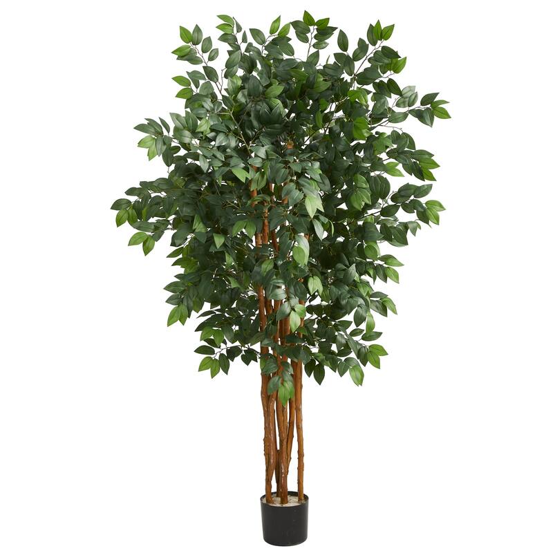 Artificial Tropical Tree 5ft - Indoor Floor Plant with Bendable Branches - Home Office Living Room Decor
