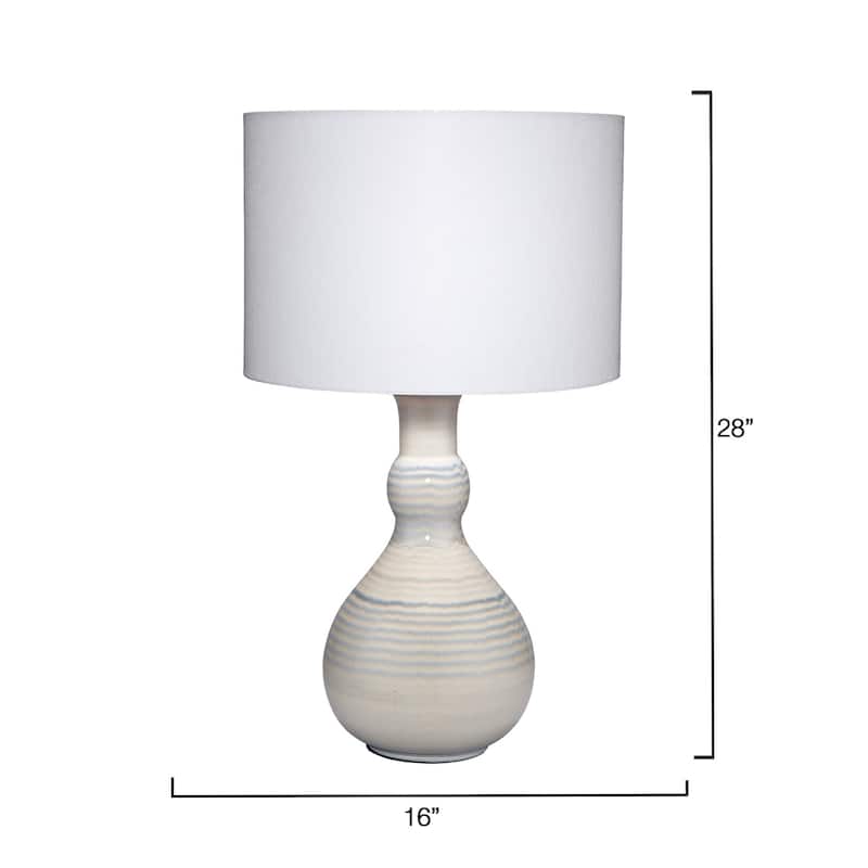 Alden Décor Cora Ceramic Table Lamp