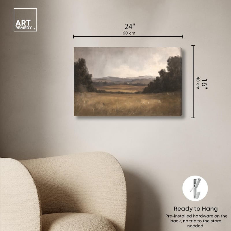Open Country Canvas by Art Remedy, Gallery Wrapped