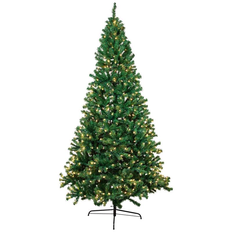 6.5' Medium Niagara Pine Artificial Christmas Tree Clear Lights - 6.5 Foot