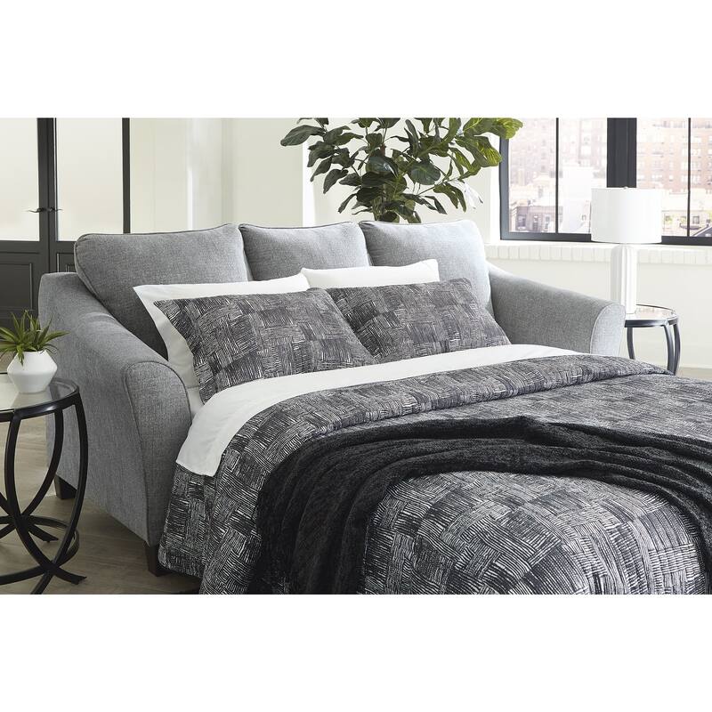 Signature Design by Ashley Mathonia Gray Queen Sofa Sleeper - 92"W x 40"D x 41"H