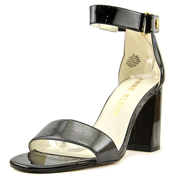 anne klein black sandals