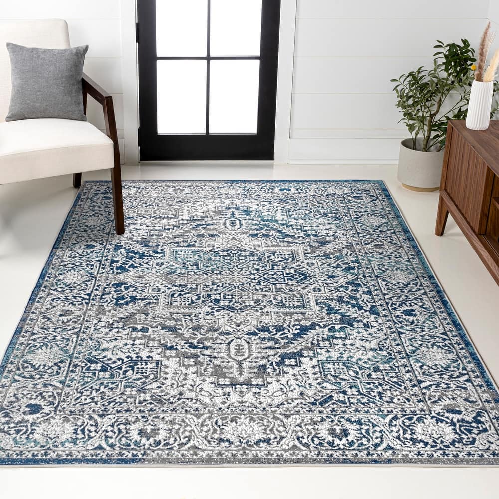 JONATHAN Y Traditional Persian Vintage Medallion Area Rug