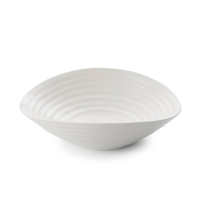 Portmeirion Sophie Conran White Small Salad Bowl - 9.5 Inch - White - 9.5 Inch