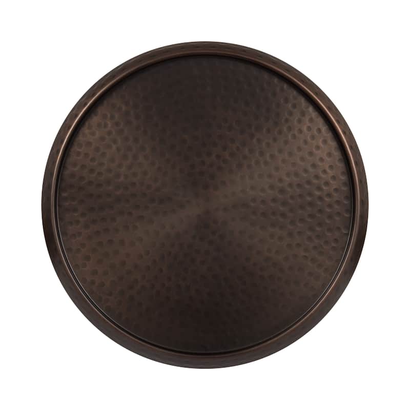 Kate and Laurel Sanzo Adjustable Metal Drink Table