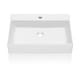 preview thumbnail 1 of 5, Vessel Sink Rectangular, 24"x18" Bathroom Sink White Ceramic Lavatory Vanity - 24x17.7x5.1in White - 24x17.7x5.1in