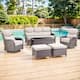 Option Brown Wicker / Beige Cusion