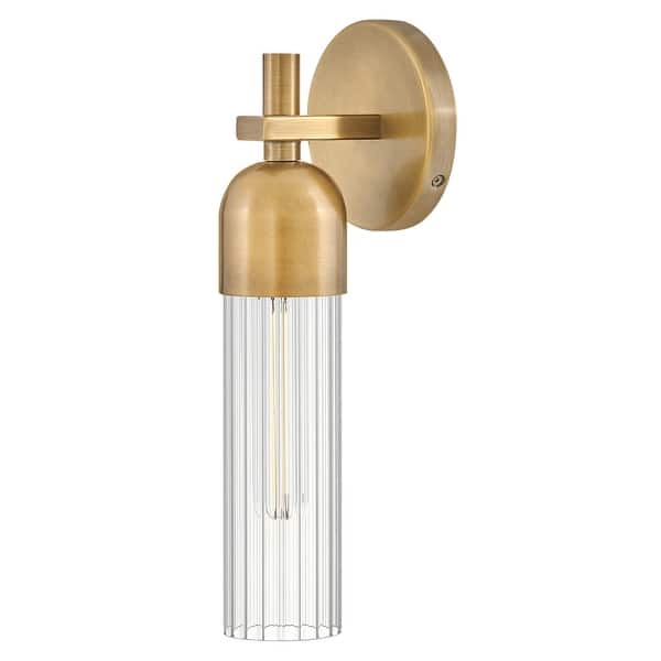 slide 1 of 1, Hinkley Lighting 50910 Soren 15" Tall Wall Sconce Heritage Brass