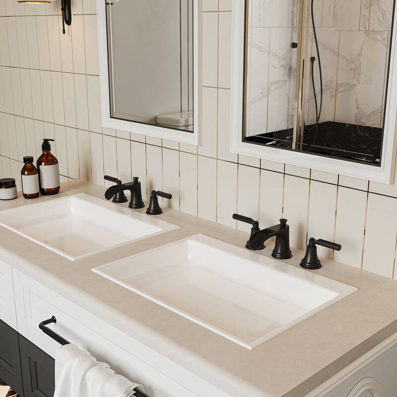 Wide Waterfall Bathroom Faucet