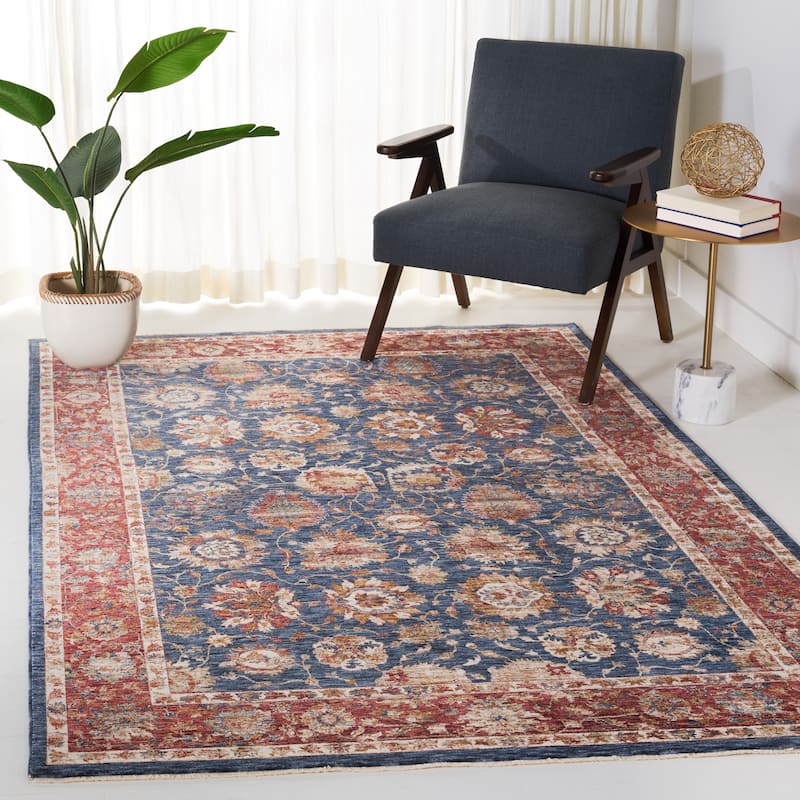 SAFAVIEH Heirloom Maritza Oriental Rug - 8' x 10' - Navy/Rust
