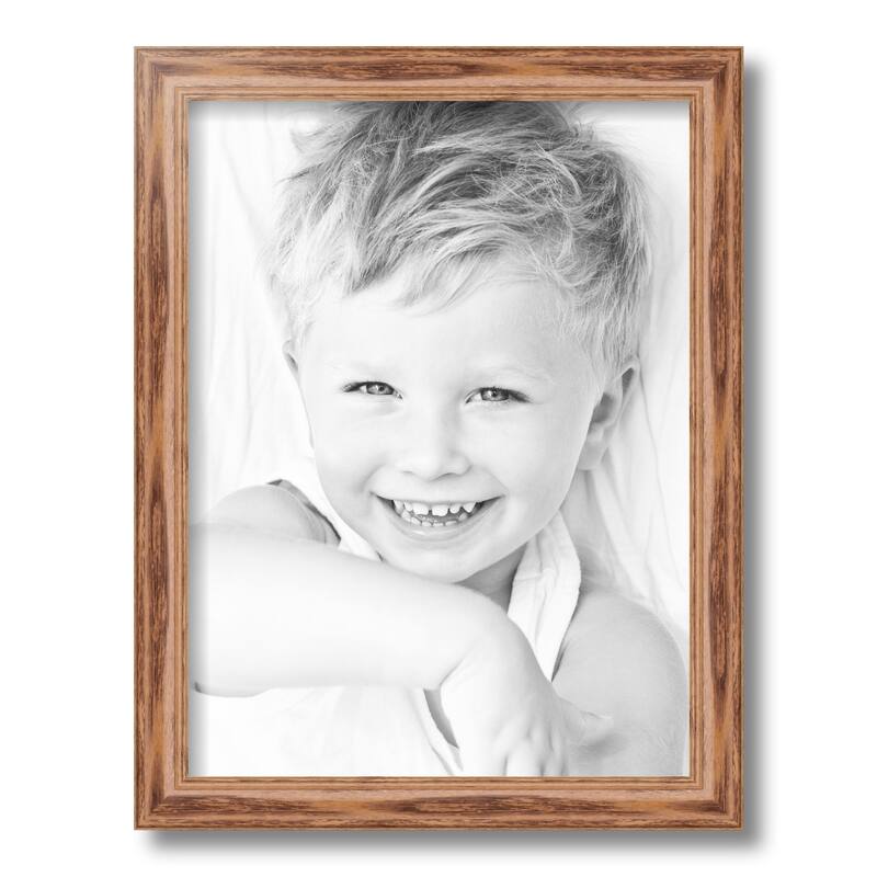ArtToFrames Clayton Oak 12x16 Inch Picture Frame, 1.25 Inch Wood Poster Frame Available in Multiple Colors (59504-12x16)