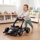preview thumbnail 24 of 38, Gymax 4-in-1 Baby Push Walker Activity Center w/3-Level Adjustable