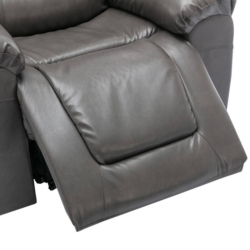 3 Seater Home Theater Recliner Manual Recliner Chair with Two Built-in Cup Holders for Living Room,Bedroom