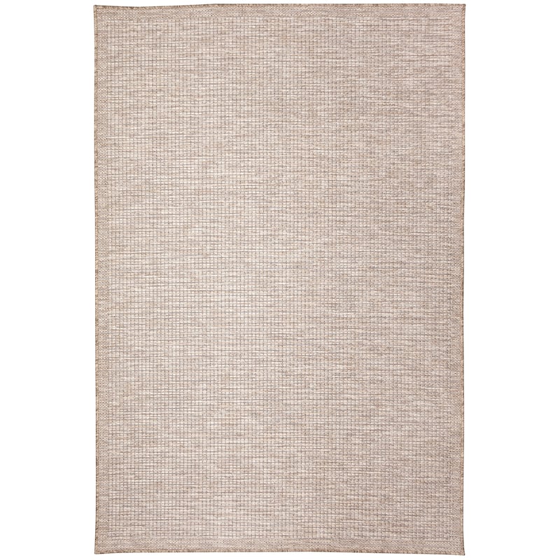 Liora Manne Orly Texture Indoor/Outdoor Rug - 7'10" x 9'10" - Beige/Natural
