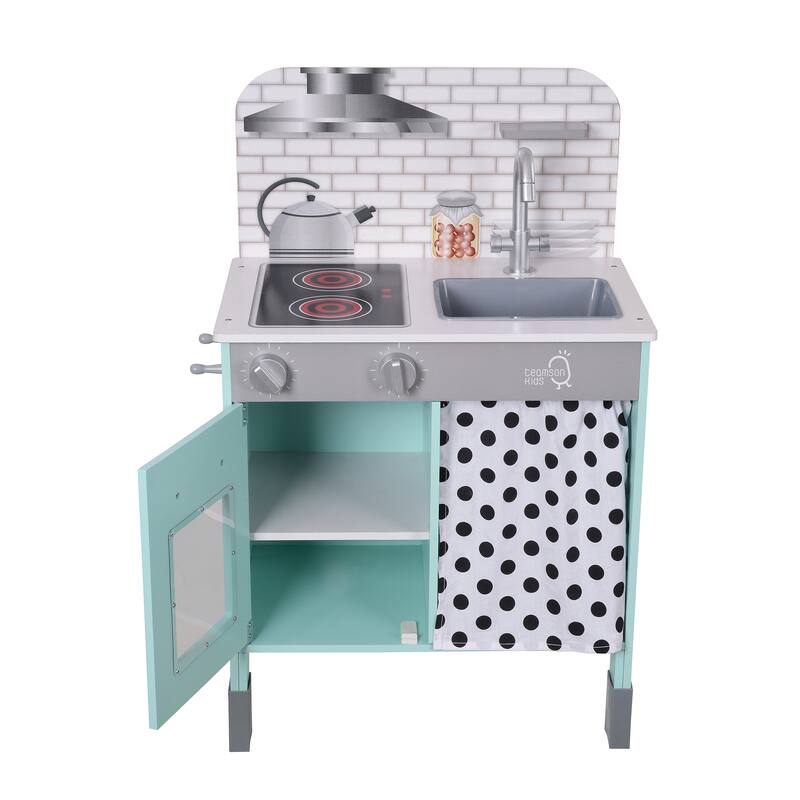 Teamson Kids - Little Chef Philly Modern Play Kitchen - Petrol