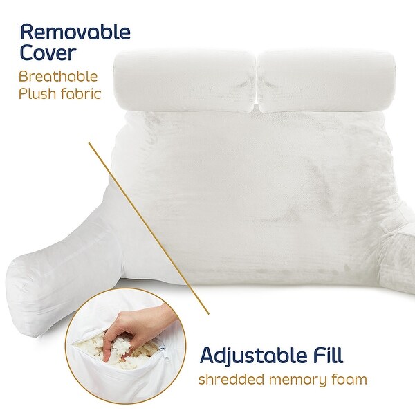 Limoges Reading Pillow(2個セット) Empyrean Double Reading Pillow - Shredded Memory Foam