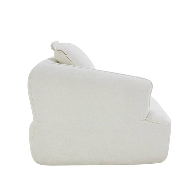 Christopher Knight Home - Modern Upholstered Sectional Sofa with Curved Silhouette