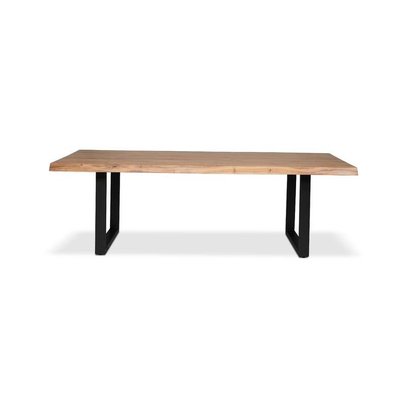 Urbia Brooks Solid Acacia Dining Table - U Base