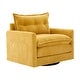 preview thumbnail 18 of 47, GALDWIN Chenille Upholstered 360°Degree Swivel Mid Century Modern Arm Chair for Living Room