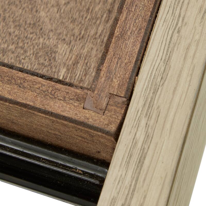 Eldersley Wood Finish Sofa Table with Two Drawers by iNSPIRE Q Modern