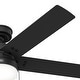 preview thumbnail 13 of 12, Hunter 52" Sea Point Ceiling Fan with LED Light Kit and Pull Chain, Wet Rated