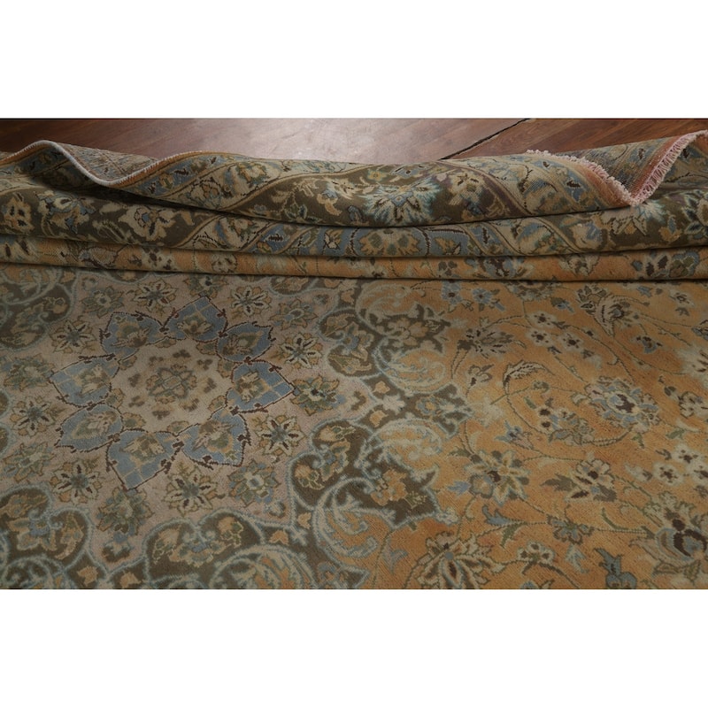 Traditional Najafabad Persian Area Rug Hand-Knotted Wool Carpet - 9'10" x 13'1"