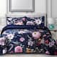 Velvet Printed Oversized Quilt Set