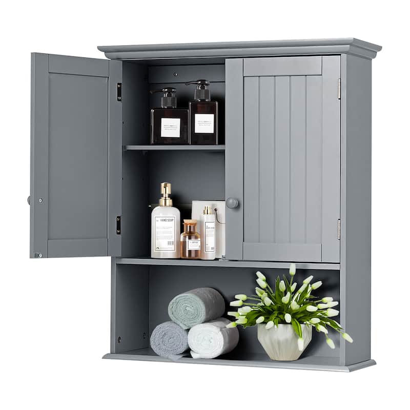 Wall Mount Bathroom Cabinet Medicine Cabinet Storage Organizer