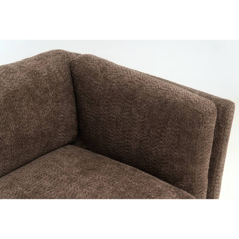 Christopher Knight Home - Chenille Upholstered Loveseat Sofa with Removable Cushion 58.3" Accent Sofa