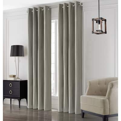 ThermaPlus Edison Total Blackout Textured Curtain Panel