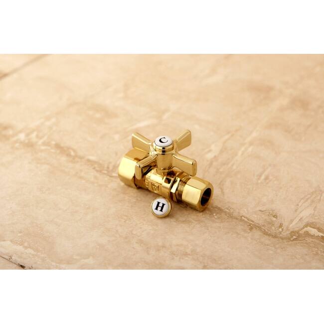 Kingston Brass Vintage Comp Straight Shut-Off Valve
