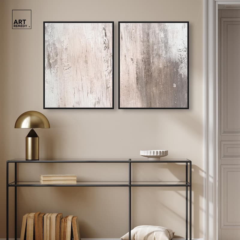 Striated Texture IV Canvas Set of 2 by Art Remedy