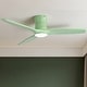 preview thumbnail 49 of 69, Sofucor 52Inch Low Profile Flush Mount Ceiling Fan with LED Light,3‑Blade Quiet Light Combo for Bedroom Kitchen Living Room