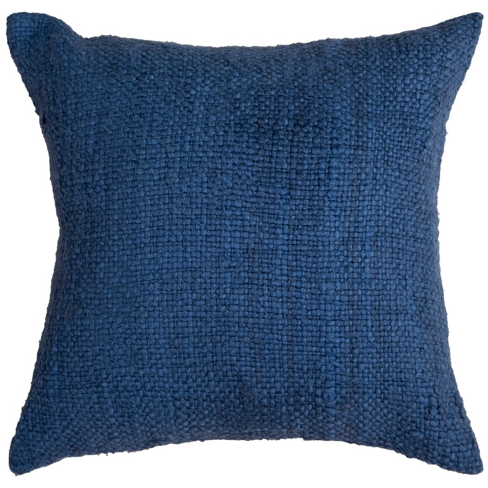 Rizzy Home Solid Textured Modern Throw Pillow