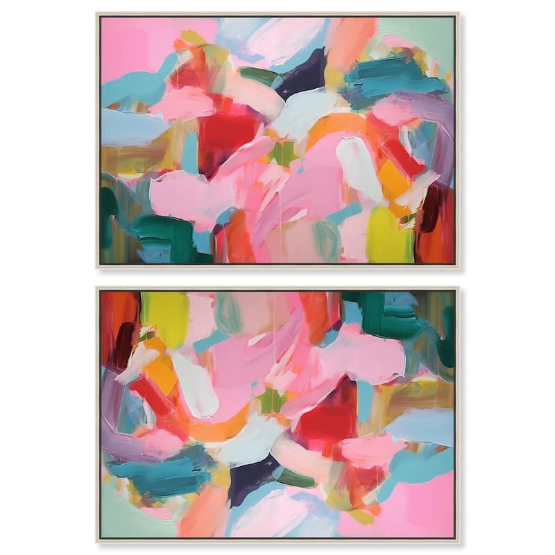 Gold Dust I Canvas by Art Remedy - 24" x 36" - Black