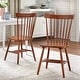 preview thumbnail 21 of 20, Simple Living Venice Farmhouse Dining Chairs (Set of 2) Walnut