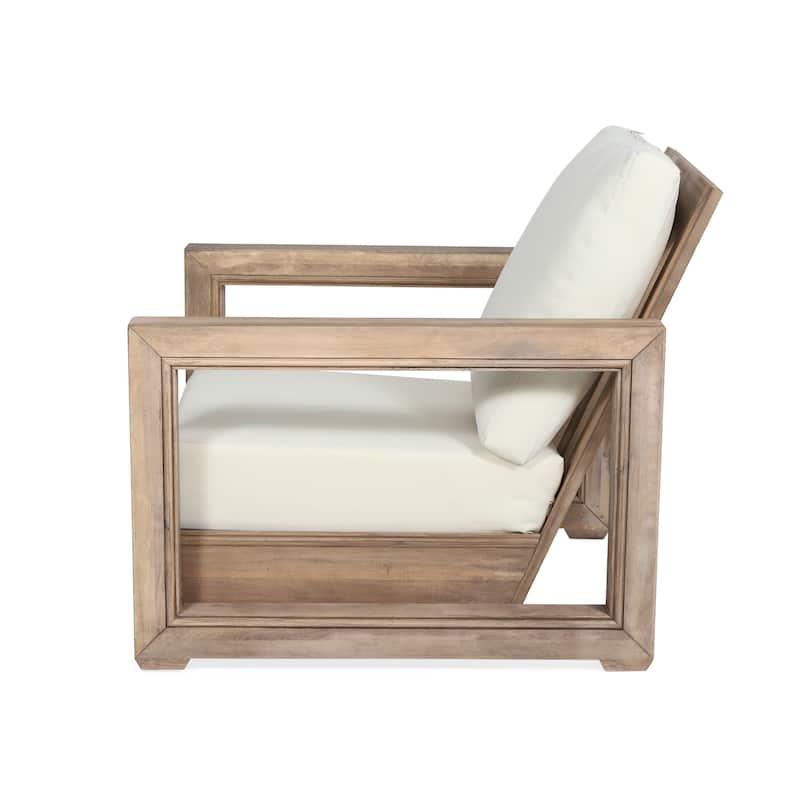 Westchester Acacia Wood Chat Set by Christopher Knight Home