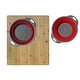 preview thumbnail 2 of 8, STYLISH Bamboo Over the Sink Cutting Board with Collapsible Bowl and Collander - 15.875" x 18"