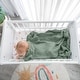 preview thumbnail 4 of 3, Baby Muslin Blanket - Large 40" X 40", Fern, By Comfy Cub - Fern