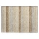 preview thumbnail 95 of 149, Machine Washable Indoor/ Outdoor Cabana Stripe Chantille Rug