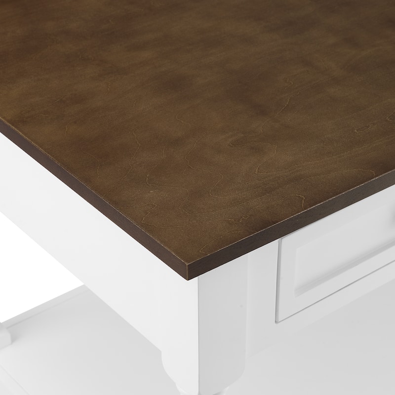 Crosley Caitlyn Wood Top Kitchen Island - 23.63"d x 42"w x 36.25"h
