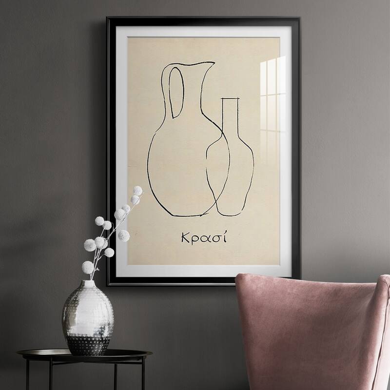 Greek Blessing II Premium Framed Print - Ready to Hang
