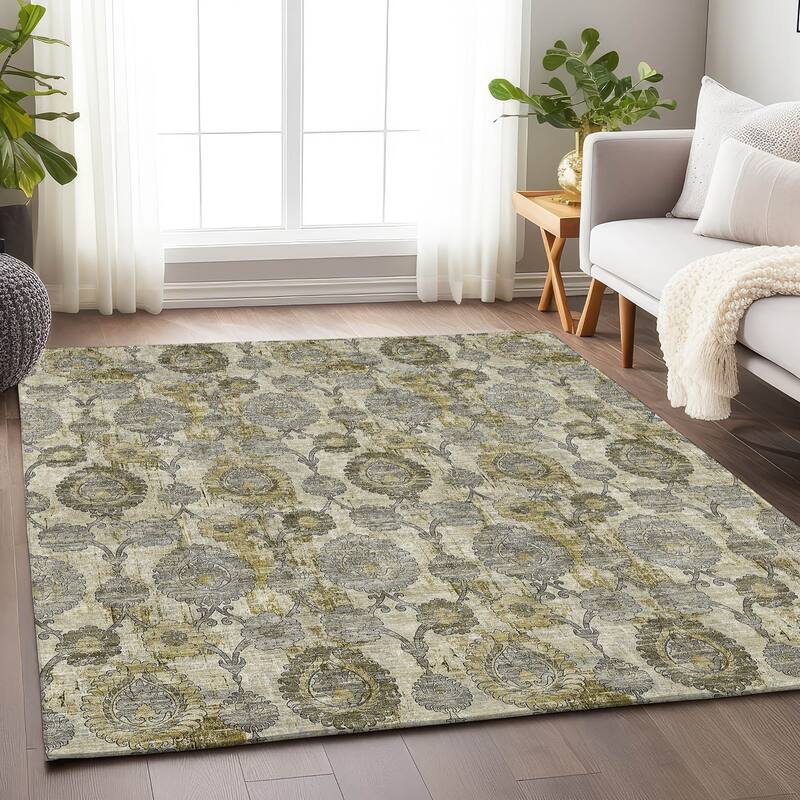 Premium Washable Super Soft Traditional Olivia Mayfield Rug
