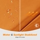 preview thumbnail 3 of 9, ExacMe Trampoline Pad Replacement, Round Safety Spring Cover 10 12 14 15 16 Foot, Orange