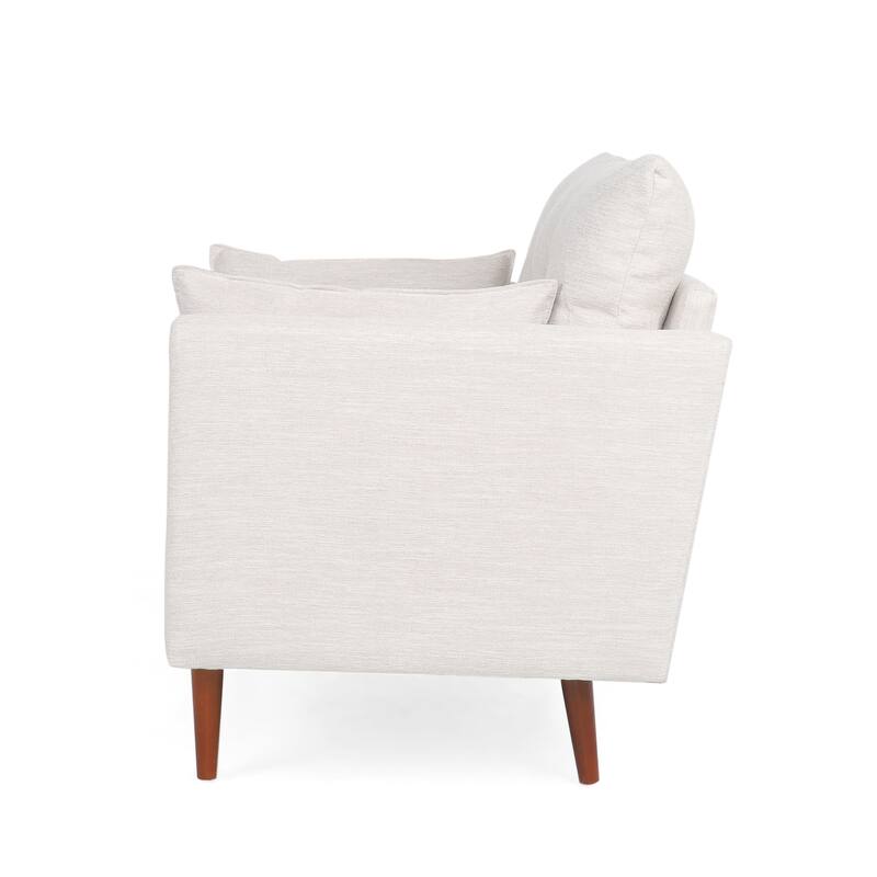 Symonds Tufted Club Chair with Accent Pillows by Christopher Knight Home